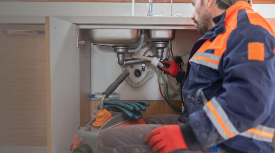 Commercial Slab Leak Plumbing in Combined Locks, WI